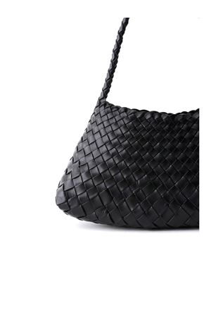 Black Rosanna woven leather bag DRAGON DIFFUSION | 8943DGS6MATBLACK